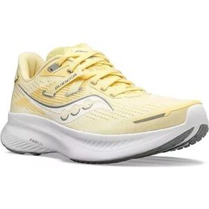Women’s NIB Saucony Guide 16 Glow Yellow/White Size 11 running athletic shoes